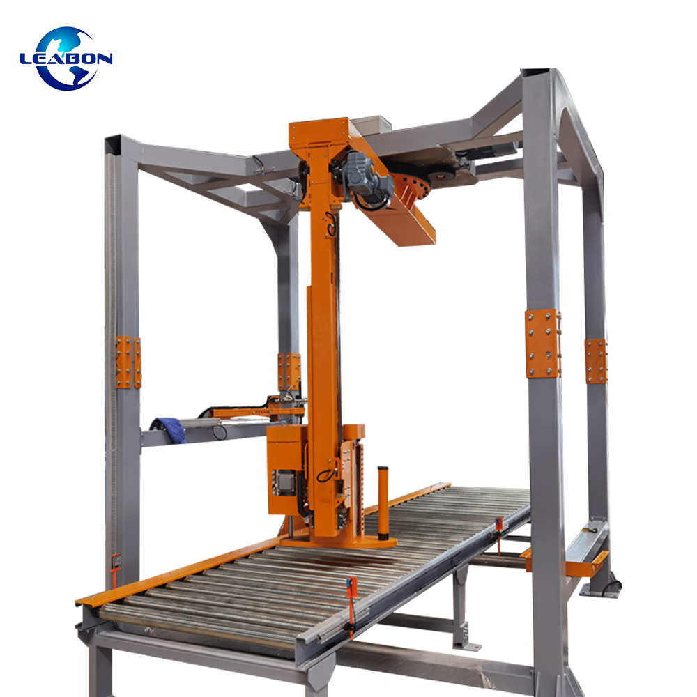Automatic Box Carton Woven Bag Stacking Machine High-Position Palletizer Cement Flour Nuts Bag Palletizing Machine Automatic Palletizer Machine