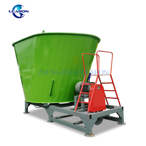 Powerful Vertical type TMR 8 Cubic Meter TMR Mixer for Cow Farm Double Auger Cattle Feed Mixer