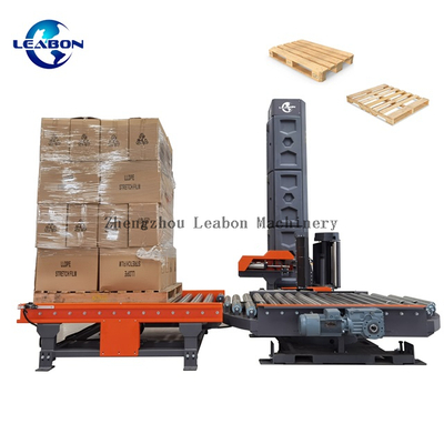 High Quality Intelligent Online Fully Automatic Pallet Wrapping Machine with Slewing Ringturntable