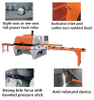 Light Single-axis Square Wood Multi Rip Saw
