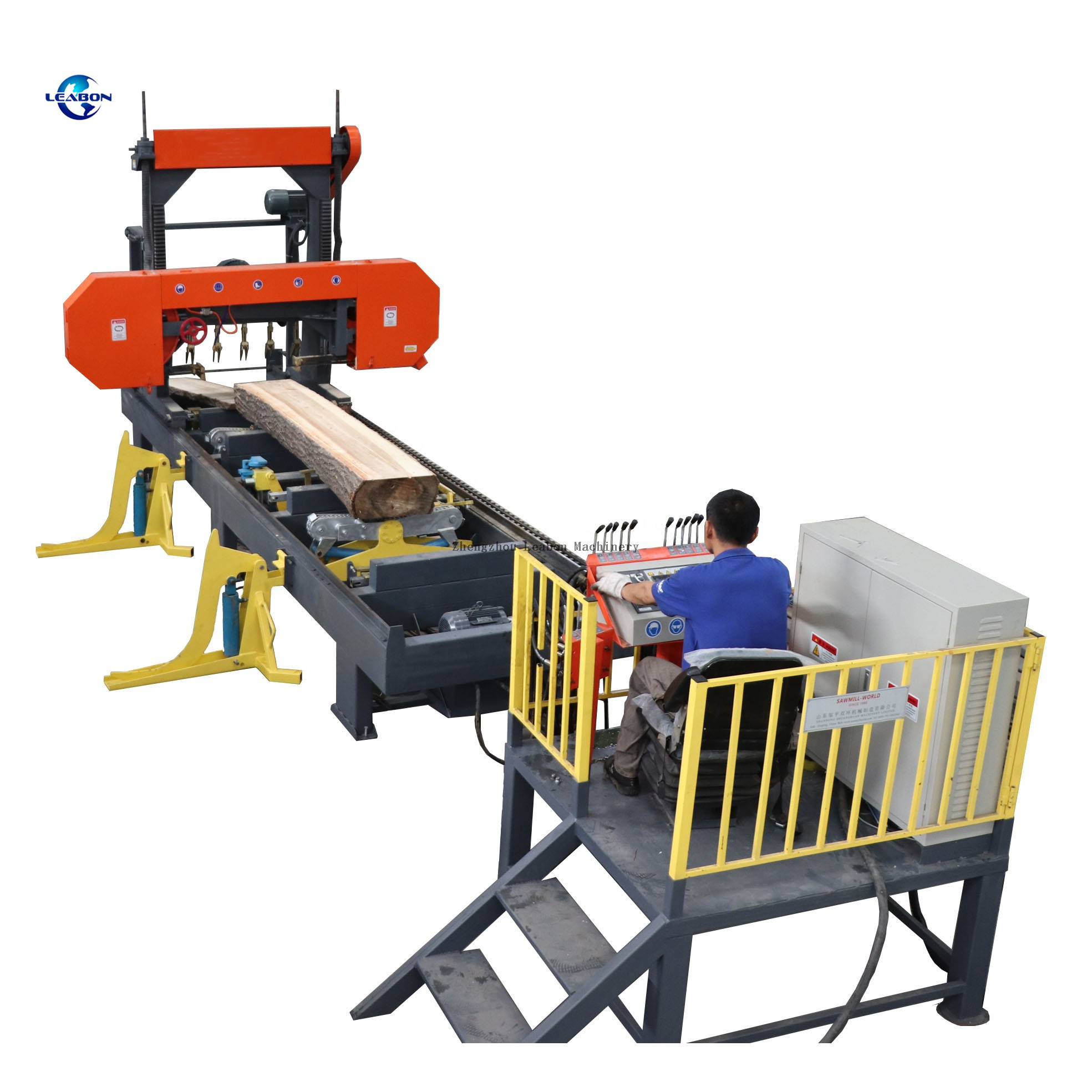 Heavy Duty Hydraulic Automatic Horizontal Sawmill