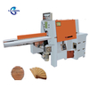 Vertical Round Wood Log Multi Rip Saw