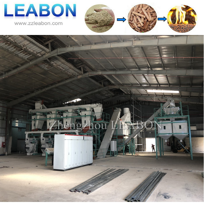  CE Certificate 1-10T/H Oak Spruce Pine Complete Wood Pellet Production Line sor Sale 