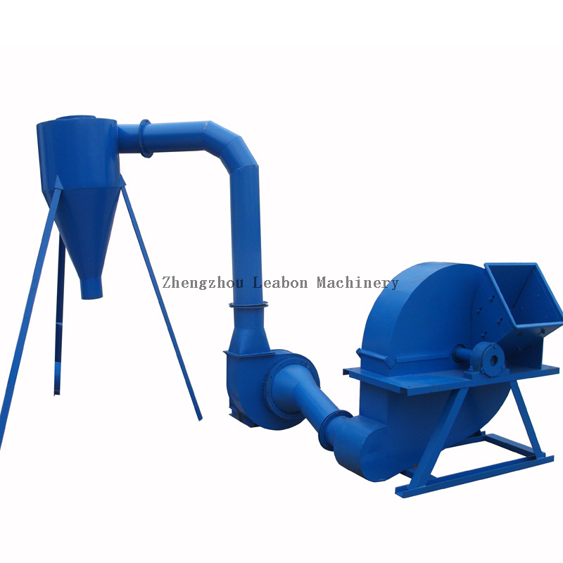  Easy Operation 500-1000kg/h Wast Wood Crusher Machine Sawdust Processing Branch Cutter Price