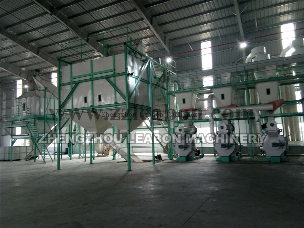 Counterflow Biomass Wood Pellet Cooling machine for Sale